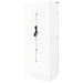 Cabra 4-door LED Curio Display Cabinet White High Gloss
