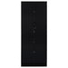 Cabra 4-door LED Curio Display Cabinet Black High Gloss