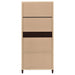 Wadeline 2-door Tall Accent Storage Cabinet Rustic Tobacco