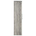 Alejo 2-door Engineered Wood Tall Cabinet Grey Driftwood