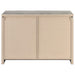 Enoch 2-door Engineered Wood Accent Cabinet Grey Driftwood
