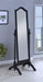 Cabot Wood Adjustable Full Length Cheval Mirror Black