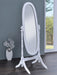 Foyet Wood Adjustable Full Length Cheval Mirror White