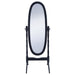 Foyet Wood Adjustable Full Length Cheval Mirror Black