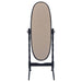 Foyet Wood Adjustable Full Length Cheval Mirror Black