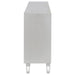 Leticia 3-drawer Mirrored Storage Accent Cabinet Silver