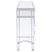 Duchess 5-drawer Mirrored Storage Accent Cabinet Silver