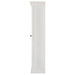 Tammi 2-door Wood Tall Cabinet Distressed White and Brown