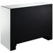 Maya 2-drawer Mirrored Storage Accent Cabinet Silver