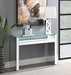 Edna Mirrored Console Table LED Lighting Silver