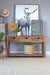 Esther 3-drawer Wood Console Table Natural Sheesham