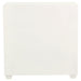 Belinda 2-door Storage Accent Cabinet White and Gold