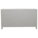 Mckellen 4-door Wood Trellis Accent Cabinet Distressed White