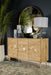 Alyssum 3-door Mango Wood Accent Cabinet Natural