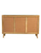 Alyssum 3-door Mango Wood Accent Cabinet Natural