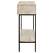 Rubeus 2-drawer Wood Entryway Console Table White Washed