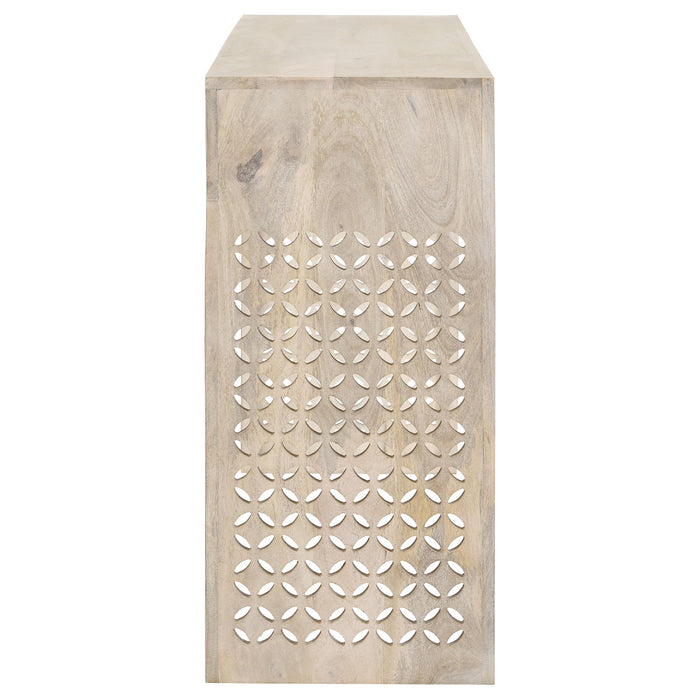 Rickman 2-drawer Wood Entryway Console Table White Washed
