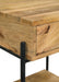Declan 1-drawer Wood Accent Side Table Natural Mango