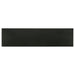 Riddell 4-door Wood Reeding Accent Cabinet Matte Black
