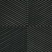 Riddell 4-door Wood Reeding Accent Cabinet Matte Black