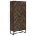 Carolyn 2-door Engineered Wood Accent Cabinet Rustic Oak
