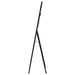 Windrose 28 x 67 Inch Tempered LED Standing Mirror Black