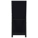 Windrose 28 x 67 Inch Tempered LED Standing Mirror Black