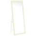 Windrose 28 x 67 Inch Tempered LED Standing Mirror White