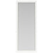 Windrose 28 x 67 Inch Tempered LED Standing Mirror White