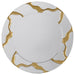 Dorinda 36 x 36 Inch Round Kintsugi Style Wall Mirror Gold