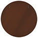 Dexter 40 x 40 Inch Round Reeding Frame Wall Mirror Brown