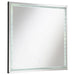 Noelle 39 x 39 Inch Wall Mirror with LED Lighting Silver