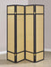 Pearce 4-panel Bamboo Room Divider Folding Screen Natural