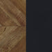 Marlene 3-Panel Room Divider Folding Screen Rustic Tobacco