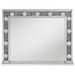 Wilmer Rectangular Table Vanity Mirror with Lighting Silver