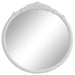 Sylvie 30 x 31 Inch French Provincial Wall Mirror White