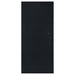Zayan 32 x 71 Inch Floor Mirror LED Lighting Black Gloss