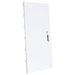 Zayan 32 x 71 Inch Floor Mirror LED Lighting White Gloss