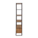 Belcroft 74-inch 4-drawer Storage Bookshelf Natural Acacia