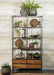 Belcroft 74-inch 4-drawer Storage Bookshelf Natural Acacia