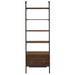 Owens 3-piece 96-inch Wall Mounted Bookshelf Set Walnut
