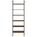 Owens 3-piece 96-inch Wall Mounted Bookshelf Set Walnut