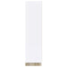 Dalton 65-inch 6-shelf Bookcase White and Distressed Pine