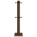 Rikkie Engineered Wood Coat Rack Walnut