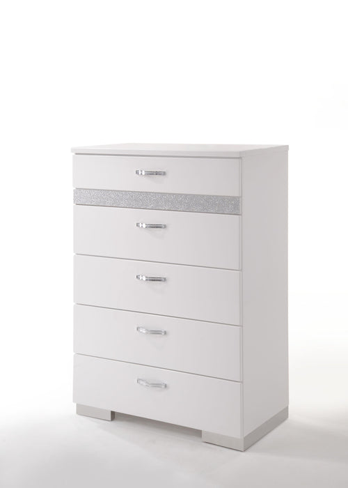 Naima II White High Gloss Chest