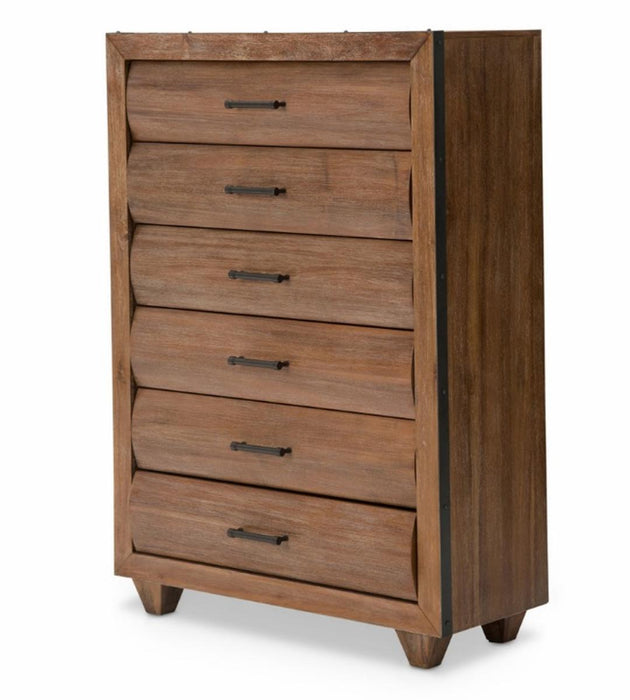 Brooklyn Walk Chest in Burnt Umber