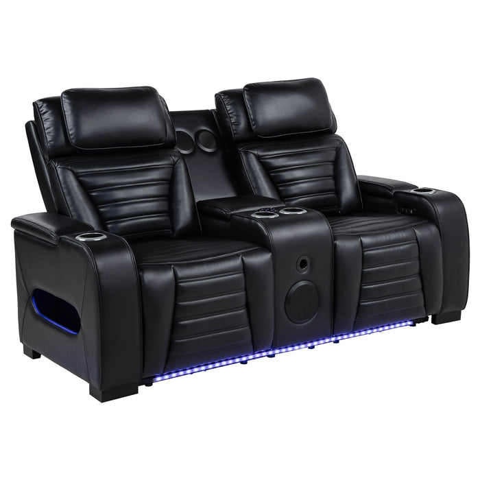 Zuma Dual Power Reclining Sofa Set