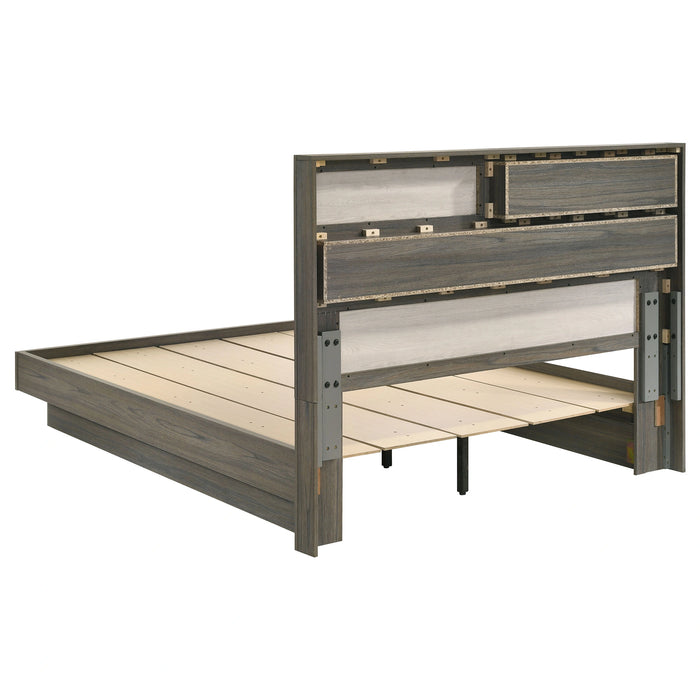 Fenwick Bookcase Platform Bed
