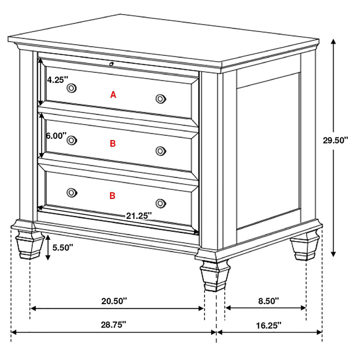 Sandy Beach Bedroom Set