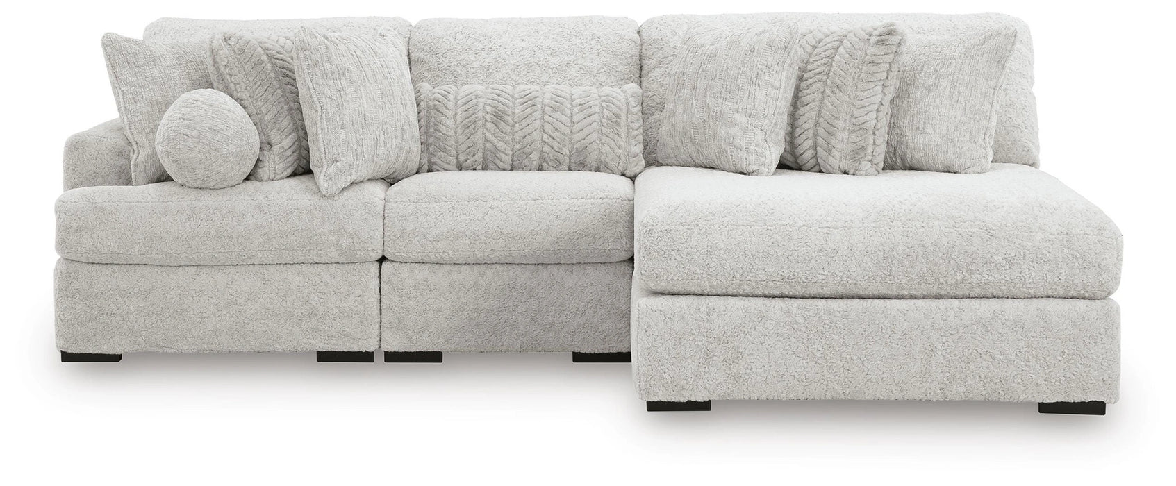 Cuddle Plush Sectional with Chaise